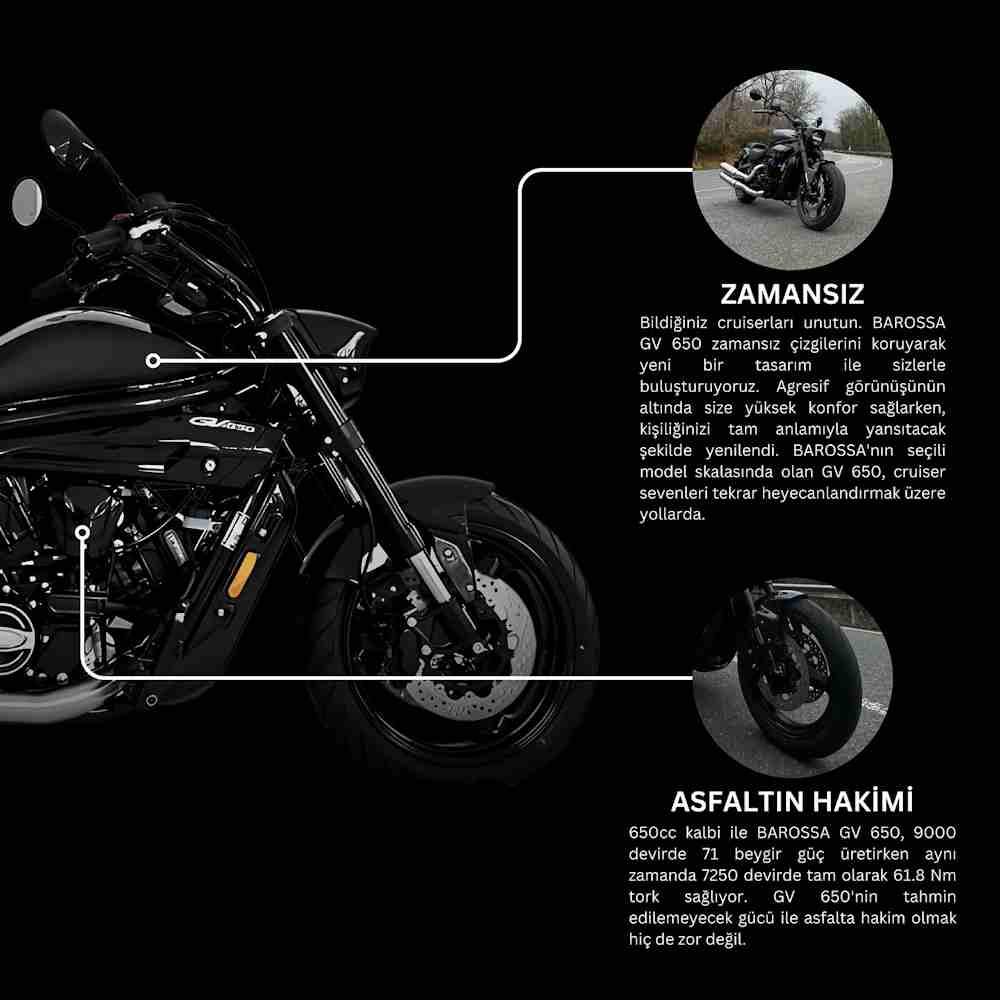Motosiklet Küçük Resim Barossa 'Gv-650'