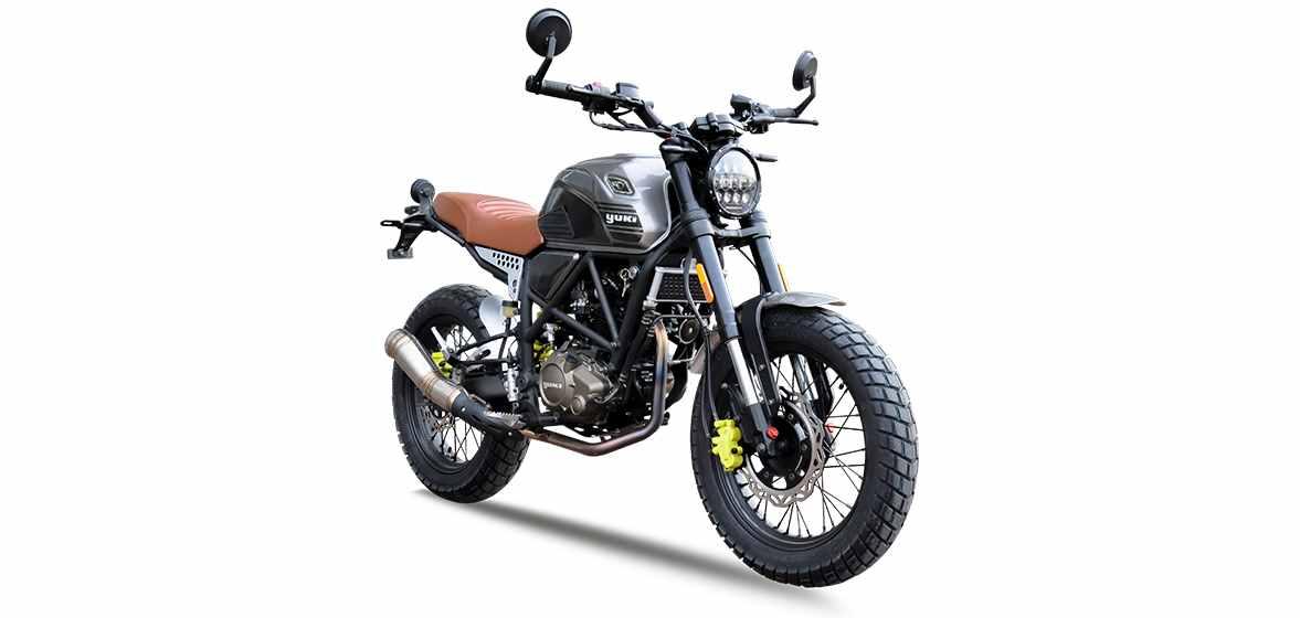 Motosiklet Küçük Resim Yuki 'Scrambler'