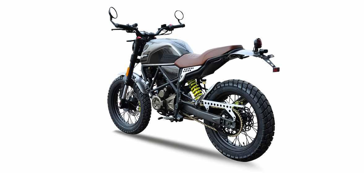 Motosiklet Küçük Resim Yuki 'Scrambler'