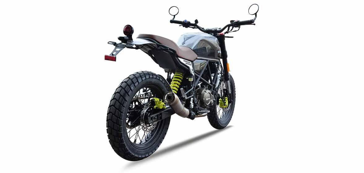 Motosiklet Küçük Resim Yuki 'Scrambler'