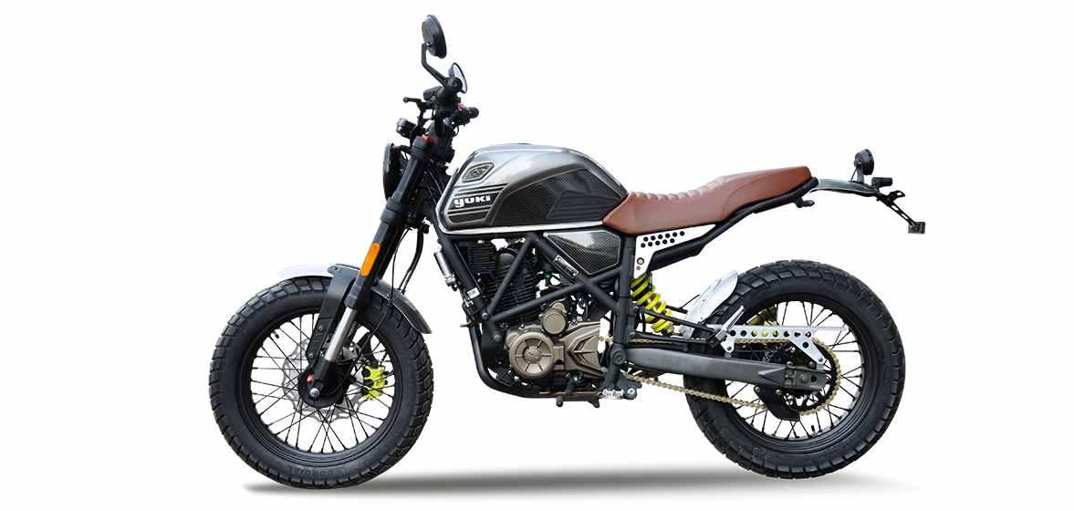 Motosiklet Küçük Resim Yuki 'Scrambler'