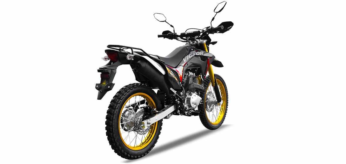 Motosiklet Küçük Resim Yuki 'Victor'